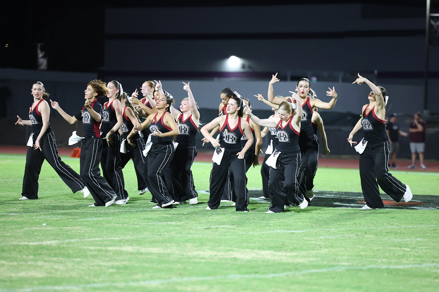Dance Team performing at Halftime